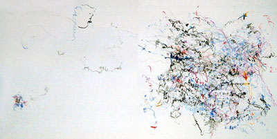  Fergus Byrne: Fractals, 2004, pencil on paper, 27 x 54 cm; courtesy the artist